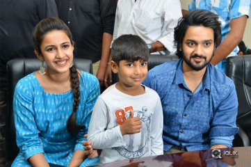 Happy Wedding Movie Team at Sims College Guntur